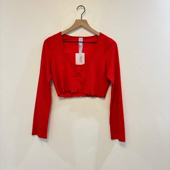 SAVAGE FENTY by Rihanna red loungewear/pajama set - Picture 4 of 16